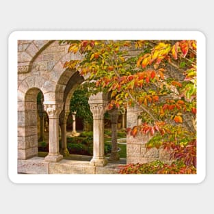 Cloisters. Bryn Athyn, Pennsylvania Sticker